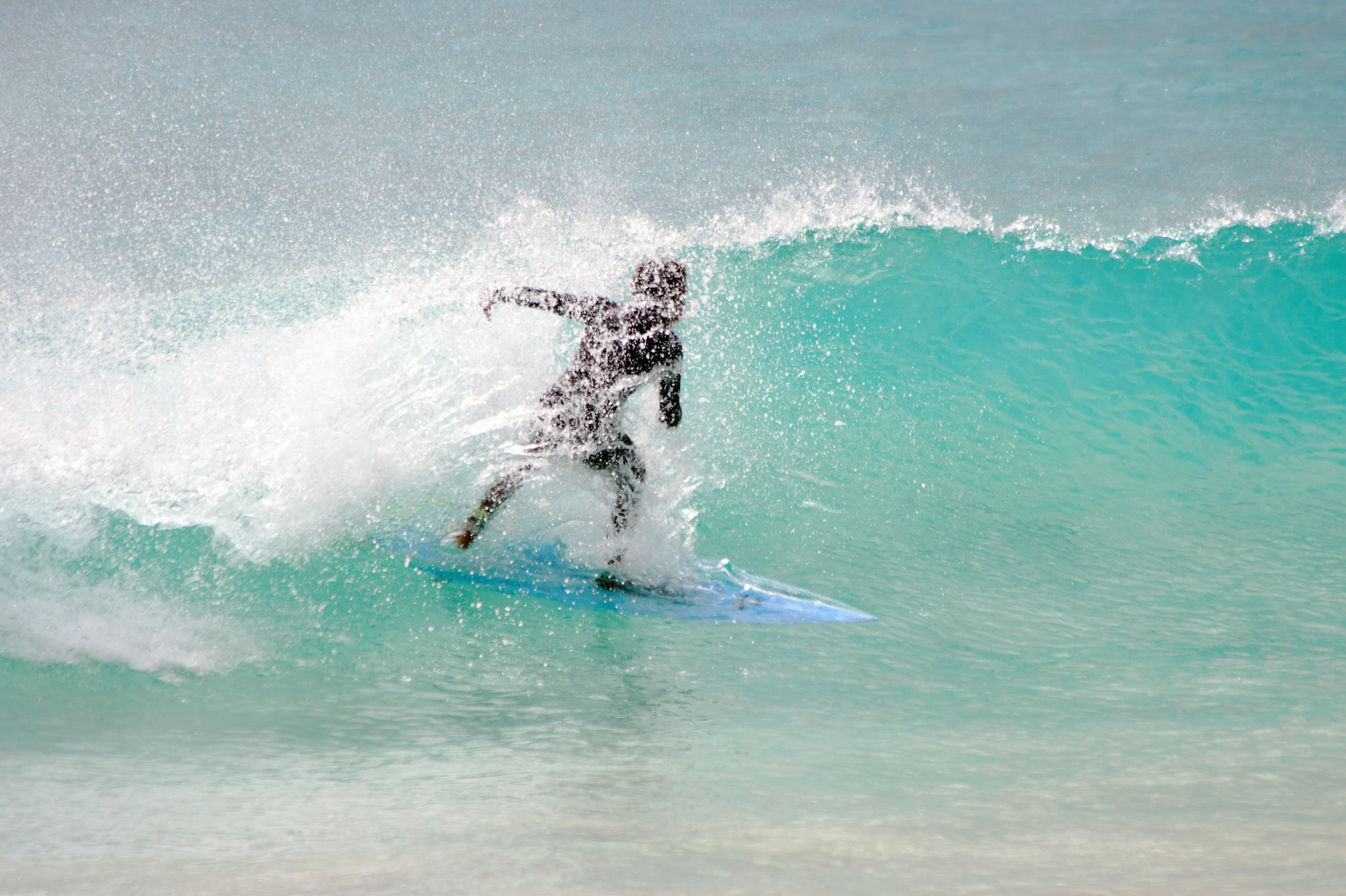 Surfing in Cape Verde
